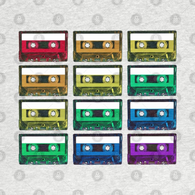 Cassette Rainbow by wanungara
